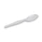 Dixie Individually Wrapped Mediumweight Polystyrene Cutlery, Teaspoons, White, PK1000 DIX TM23C7 - alternate 5